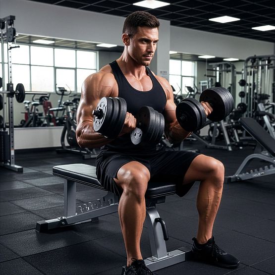 2 Gantere pentru exerciții Tytan 2x10kg