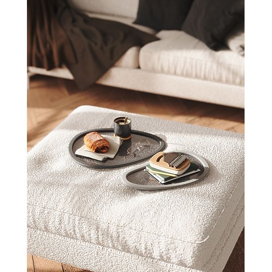 Accesorii de bucătărie cu formă neregulată HUB culoare grafit stil minimalist umbra