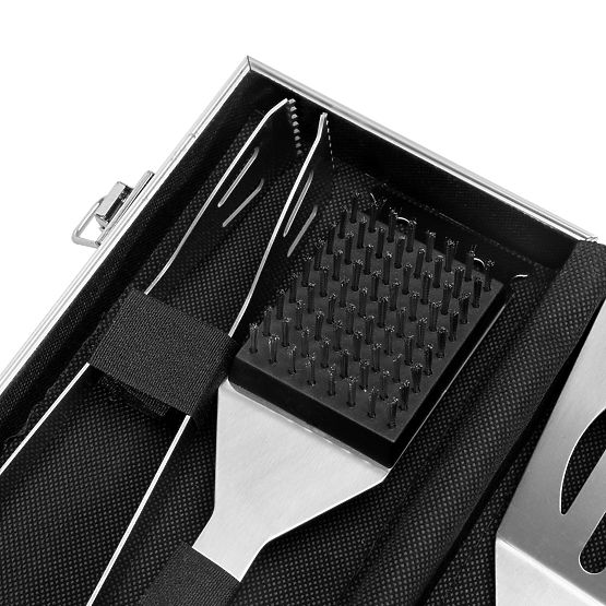 Accesorii pentru grătar GAFAL 6 piese geantă