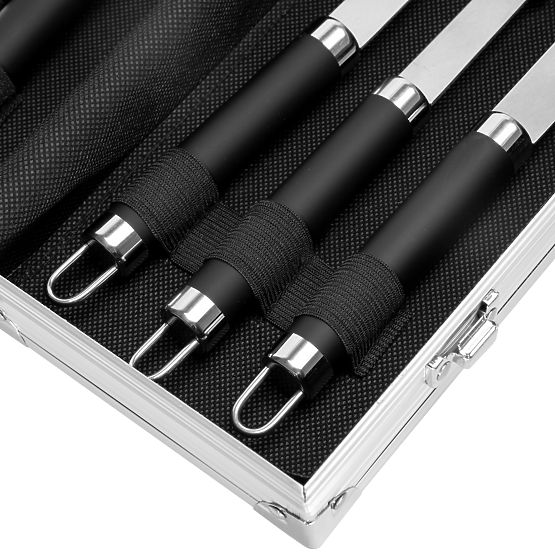 Accesorii pentru grătar GAFAL 6 piese geantă