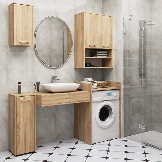 ACOPERIRE MAȘINĂ DE SPĂLAT FIN STEJAR SONOMA