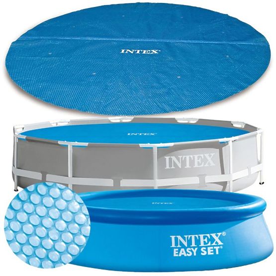 Acoperire solară pentru încălzirea piscinei 457cm 28013 INTEX