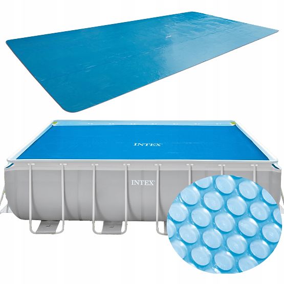 Acoperire solară pentru piscină cu cadru 400x200 cm INTEX 28028
