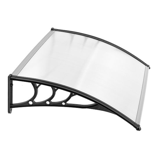 Adăpost deasupra ușii 100x80 cm acoperiș din policarbonat 100x80 cm