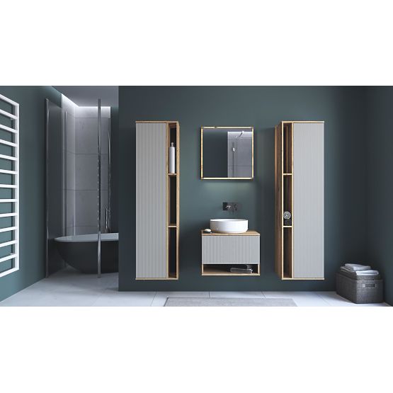 AVIOLA Dulap pentru chiuvetă 60/1S stejar artisan (1p=1buc)