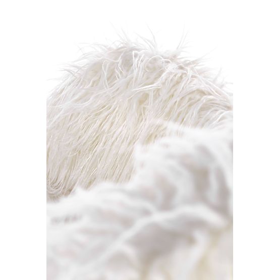 balansoar din blană artificială AUSTIN - crem