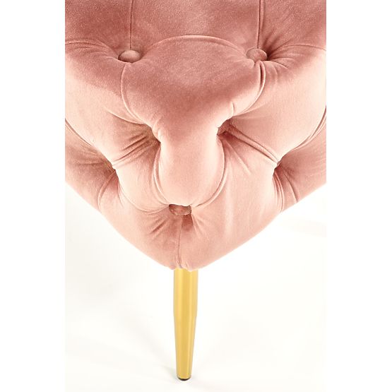 Bancă ATHENA roz roz / auriu (1p=1buc)