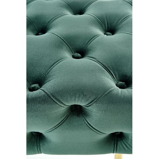 Bancă ATHENA verde închis / auriu