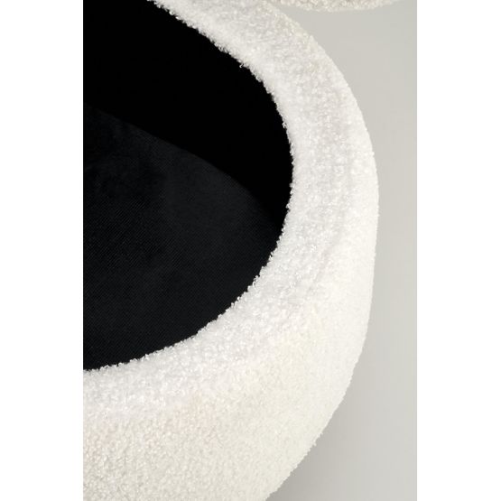 Bancă AVEIRO cu spațiu de depozitare, crem