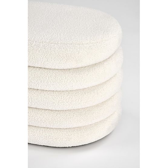 Bancă BLISS cu spațiu de depozitare, crem (1p=1buc)