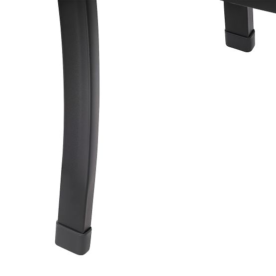 Bancă de grădină cu spătar pentru parc, terasă, balcon, structură metalică