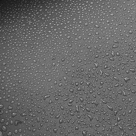 Bancă de grădină din tehnoratan canapea CORDOBA neagră cu perne gri