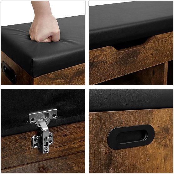 Bancă pentru încălțăminte LOFT din lemn