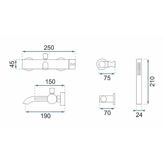 Baterie de cadă REA Lungo Titan