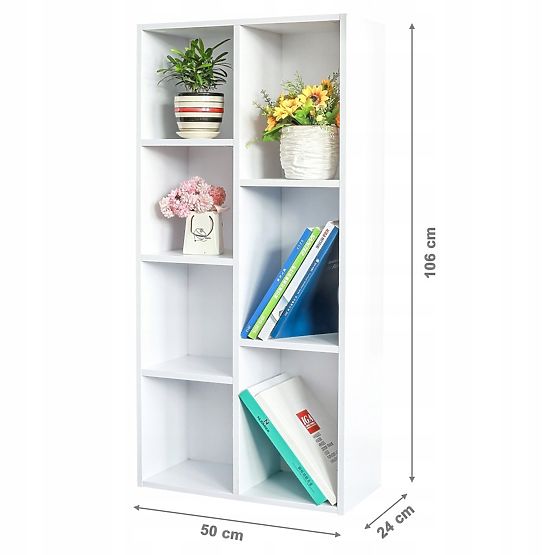 Bibliotecă albă ModernHome