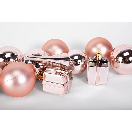 BILE DE CRĂCIUN MIX 311437 roz