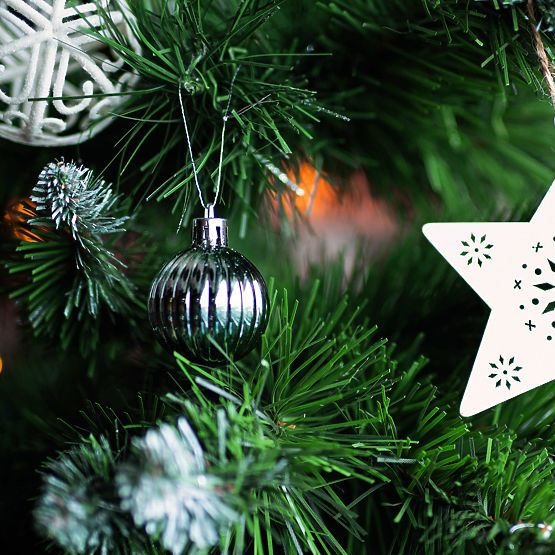 BILE DE CRĂCIUN VERZI 34 BUC SYSD1688-027