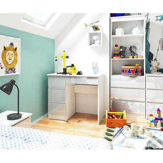 BIROU A-7 CLP METALIC LUCIOASĂ STÂNGA