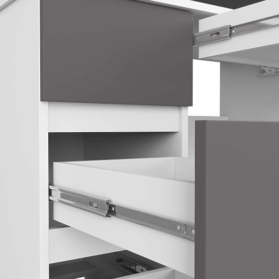 BIROU A-7 CLP PK ALB / GRI STÂNGA