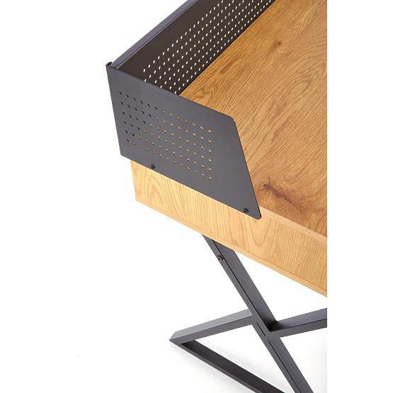 Birou B43 - stejar auriu / negru