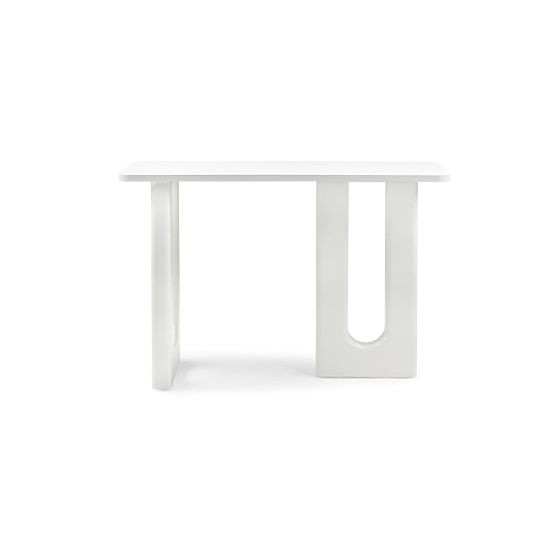 Birou/Consolă Lichi 120 cm, alb, arcuri
