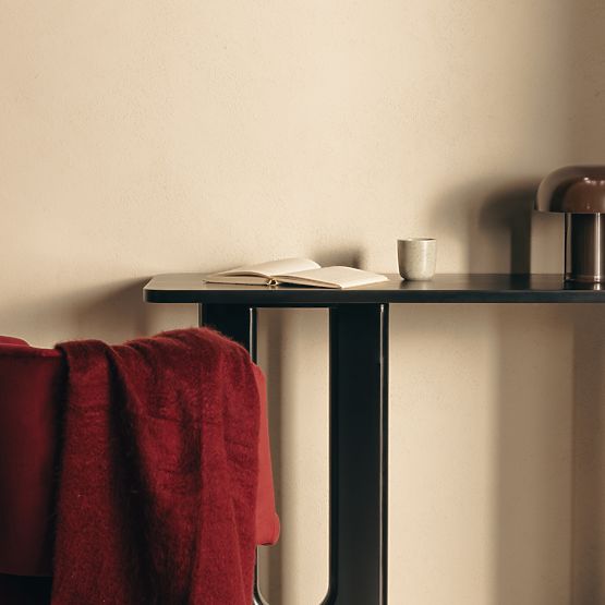 Birou/Consolă Lichi 120 cm, negru, arcuri