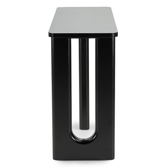 Birou/Consolă Lichi 120 cm, negru, arcuri