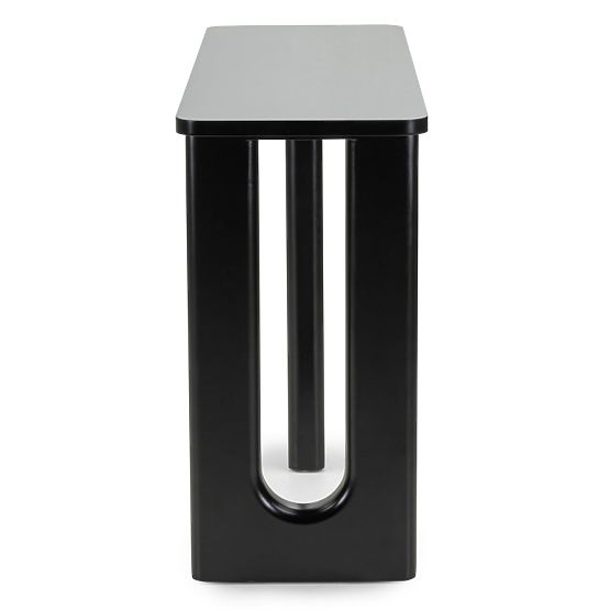Birou/Consolă Lichi 120 cm, negru, arcuri