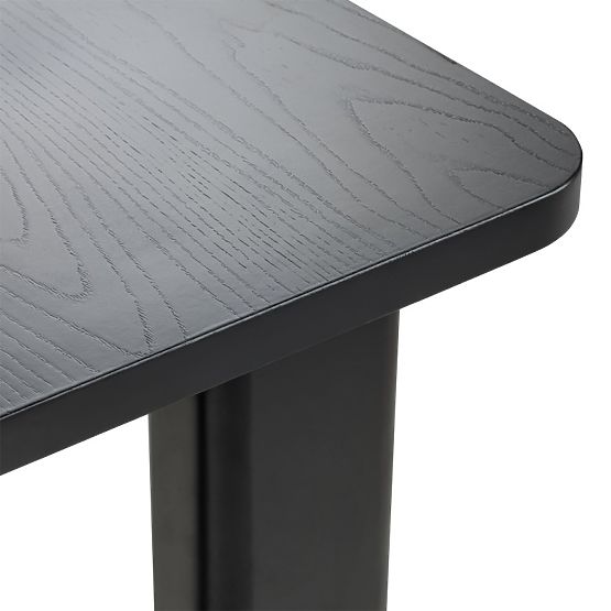 Birou/Consolă Lichi 120 cm, negru, arcuri