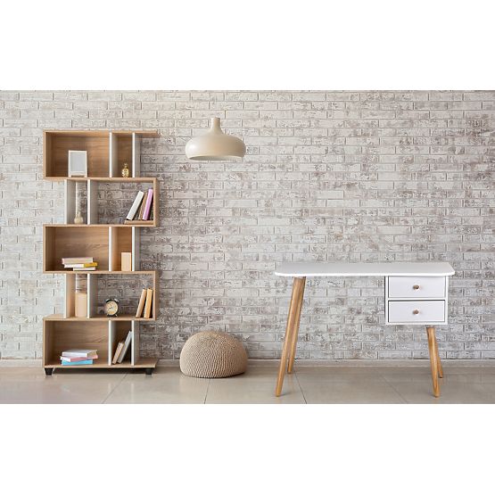 Birou modern pentru computer cu 2 sertare MODERNHOME