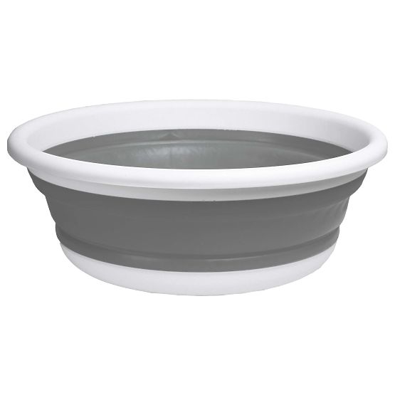 Bol rotund 37 cm alb-gri ELBA COMPACT 9 litri