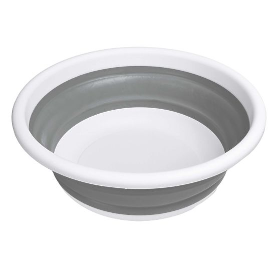Bol rotund 37 cm alb-gri ELBA COMPACT 9 litri