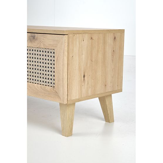 BORNEO RTV-1 Dulap TV stejar artisan/negru (1p=1buc)