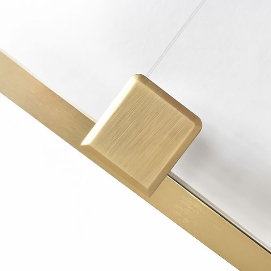 Cabină de duș REA Montana Auriu Periat 120x100