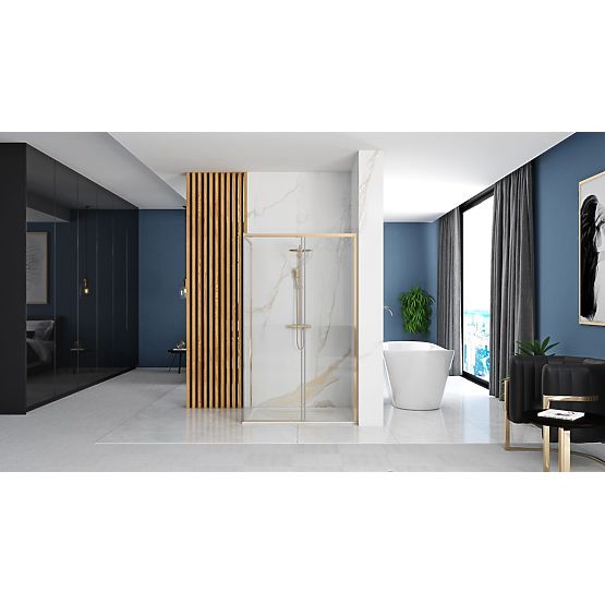 Cabină de duș solară AURIE 120x90