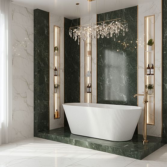 Cadă acrilică independentă OFELIA 170