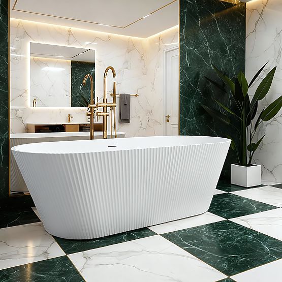 Cadă acrilică independentă OFELIA 170