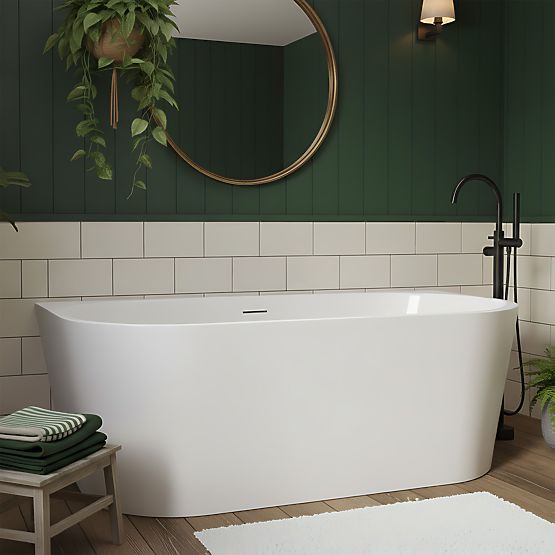 Cadă de perete din acril OLIMPIA 150 cm