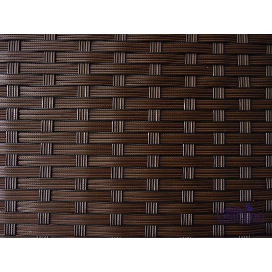 Canapea dublă cu masă din tehnoratan TINTO negru