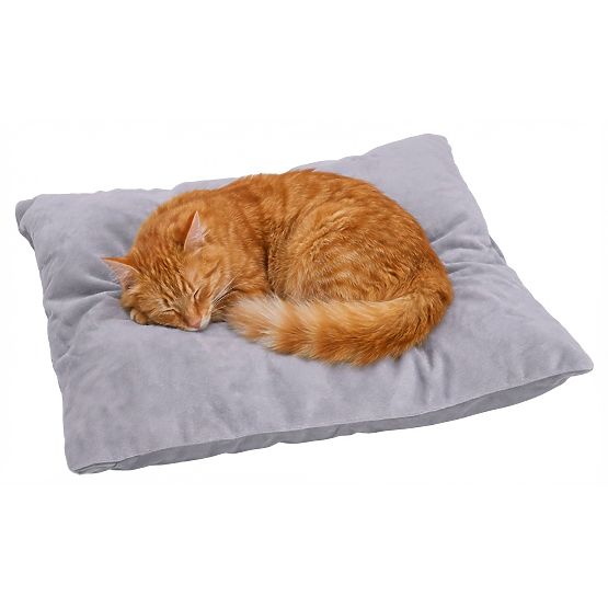 Căsuță de pluș pentru pisici JASPER gri