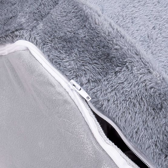 Căsuță de pluș pentru pisici JASPER gri