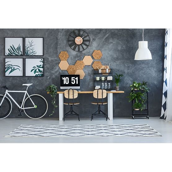 Ceas de perete LOFT ROUND - 35 cm