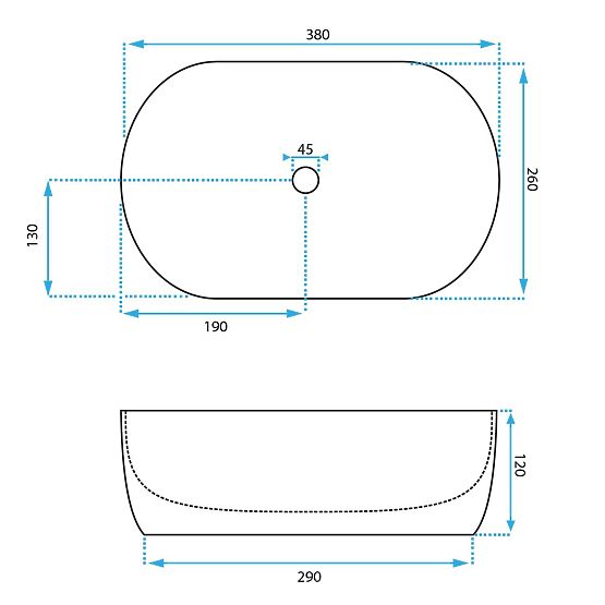 Chiuvetă atemporală Rea AMELIA MINI