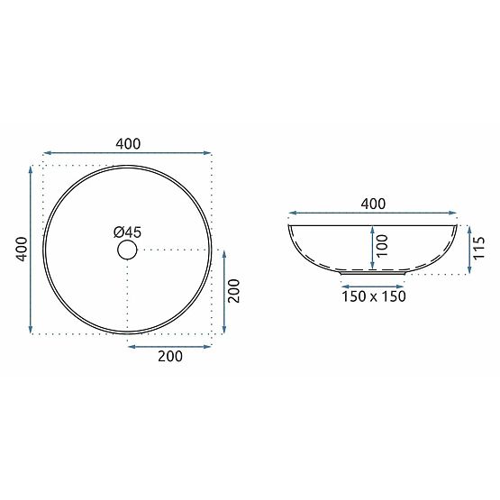 Chiuvetă atemporală Rea Juliana