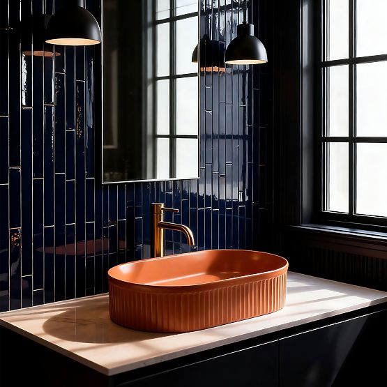 Chiuvetă atemporală Rea Vanda Cinnamon Matt