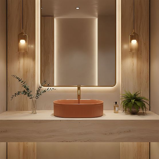 Chiuvetă atemporală Rea Vanda Cinnamon Matt