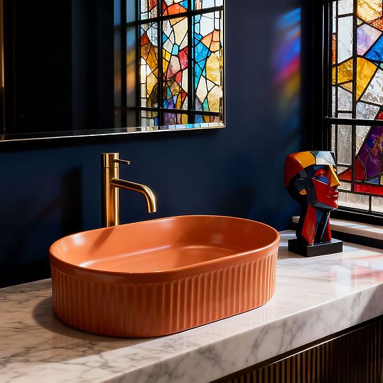 Chiuvetă atemporală Rea Vanda Cinnamon Matt