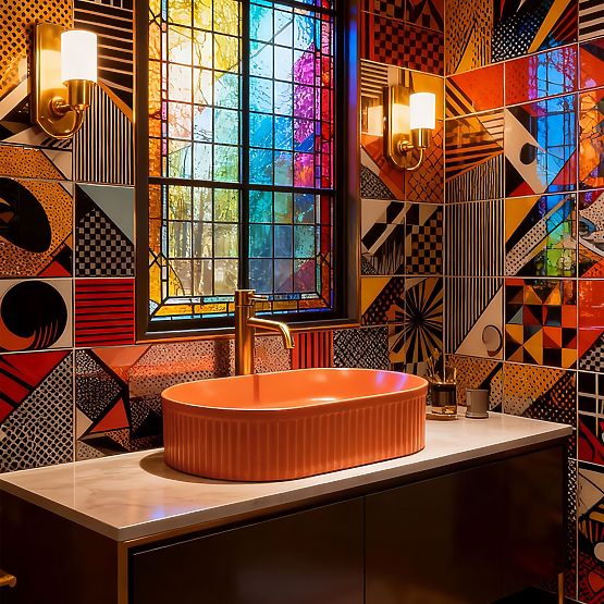 Chiuvetă atemporală Rea Vanda Cinnamon Matt