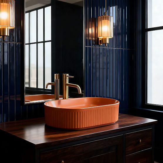 Chiuvetă atemporală Rea Vanda Cinnamon Matt