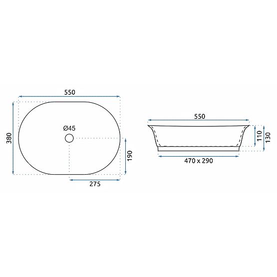 Chiuvetă atemporală REA WILMA RUSTIC